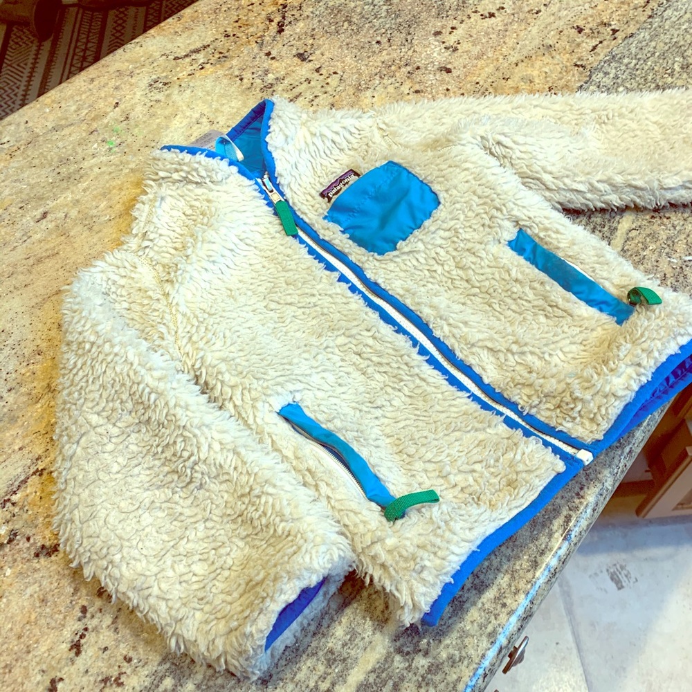 Kids 4T Retro Fleece Patagonia Jacket